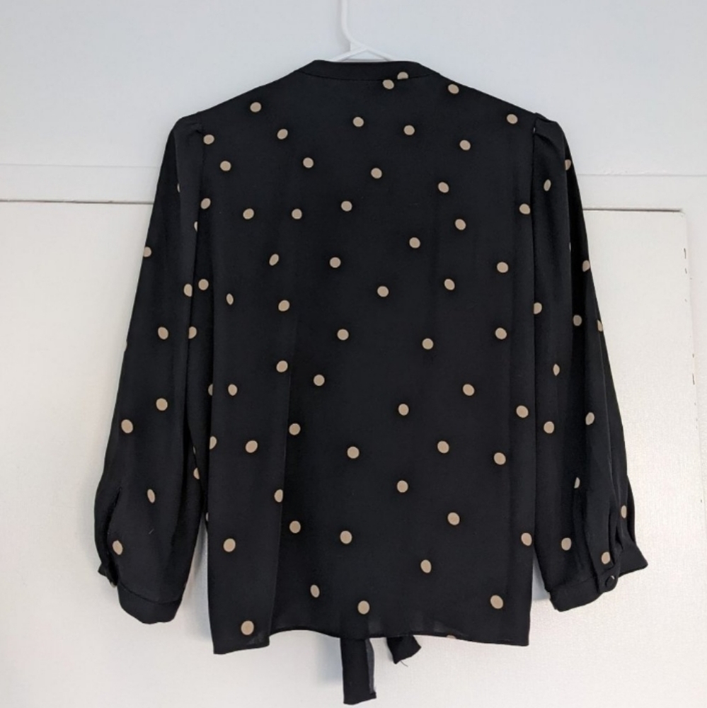 RW&CO Tie Front Blouse - Picture 3 of 6